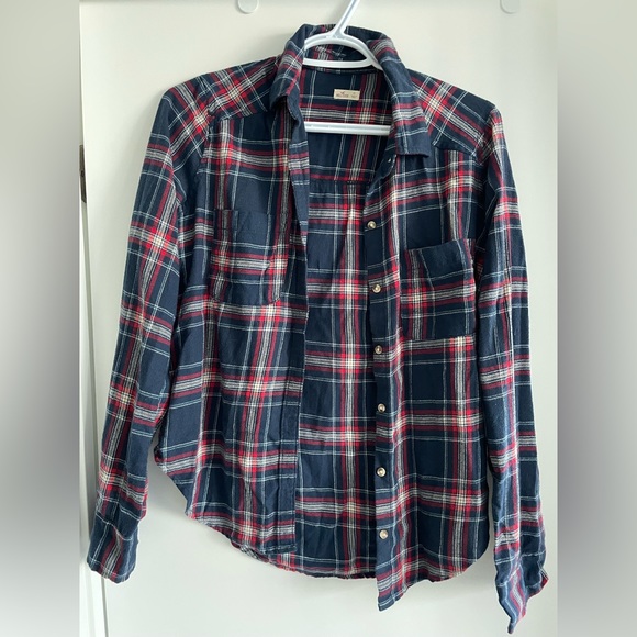 Hollister XS Flannel Shirt - Picture 2 of 4
